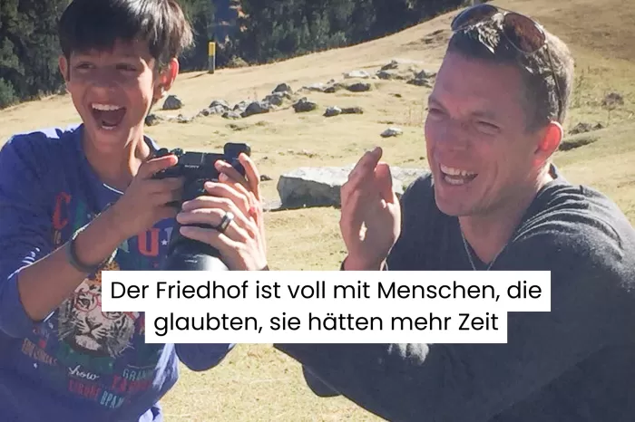 Wenn du das tust, was dich wirklich erfüllt, sorgst du ganz nebenbei für die beste Altersvorsorge.