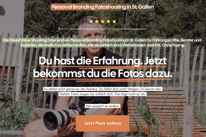 Visual Value Shooting Days