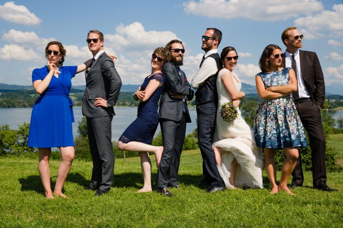 Verdienen ein besonderes Augenmerk: Die Gruppenfotos Eurer Liebsten am Hochzeitsfest.